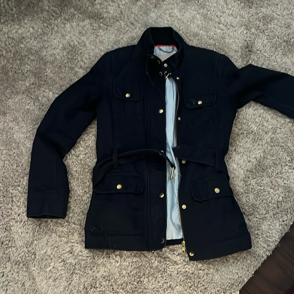 Navy Banana Republic Pea coat